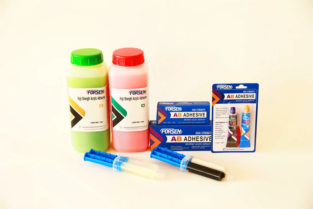 Green and Red Acrylic Ab Glue Ab Adhesive