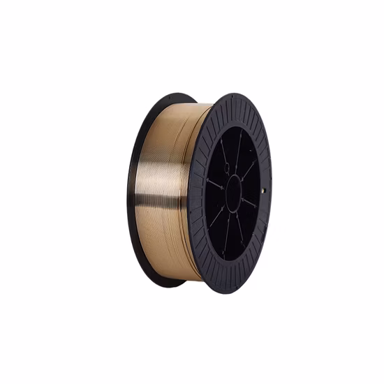 Filo per saldatura MIG C28 Filo per saldatura dritto Cual8 da 0,8 mm Fili per saldatura in alluminio